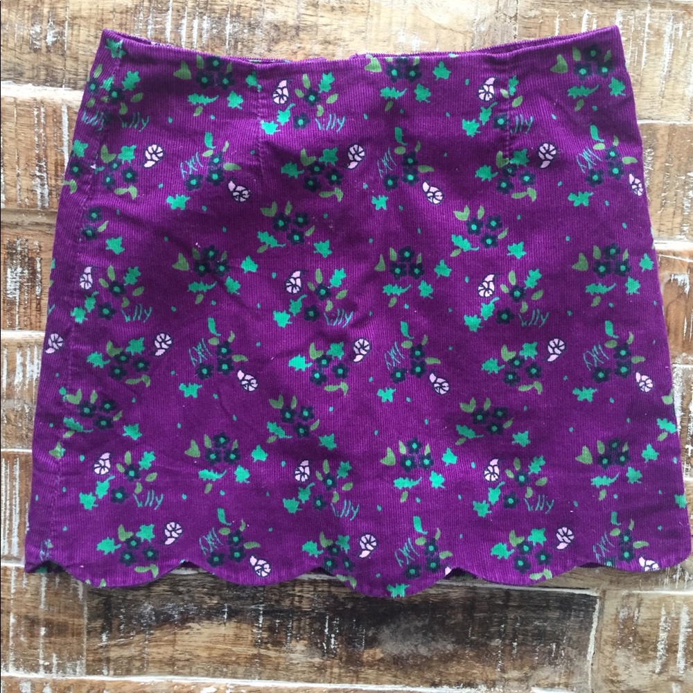 Fine cord mini skirt Lilly Pulitzer